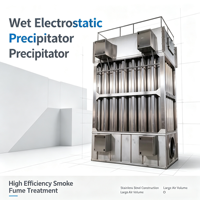 Précipitateur électrostatique tubulaire en acier inoxydable avec électrode à décharge Corona pour la purification des gaz et brumes acides