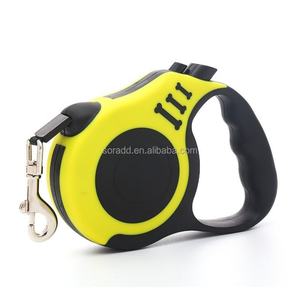 2025 Custom Nylon <b>Dog</b> Leash 3m Automatic Retractable Lace Decoration Padded Reflective <b>Light</b> Outdoor Travel <b>Walk</b> Hike for Small - Product Image 1