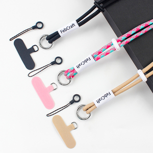 Chất Lượng Cao Biểu Tượng Tùy Chỉnh Vòng Dây Buộc Với Móc Phụ Kiện Cá Nhân Điện Thoại Di Động Chéo Cơ Thể Dây Đeo & Dệt Nhãn - Product Image 4