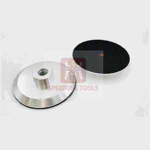 4 inch 100 mét móc và vòng lặp nhựa cứng nhắc nhựa backer pad với Máy mài góc để đánh bóng Mài bê tông đá cẩm thạch Granite - Product Image 5