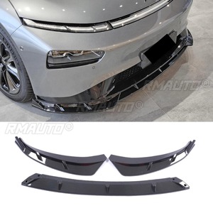 Pour Xiaopeng P7 2020 : Lame de pare-chocs avant, séparateur et diffuseur, accessoires de voiture, protection de pare-chocs noir brillant, pièce de modification - Product Image 5