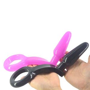 FAAK-pene de goma  CHGD28 para masturbación femenina, producto para adultos, consoladores con forma de semilla y tapón <span class=keywords><strong>anal</strong></span> - Product Image 5