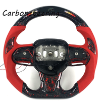 Volante de Fibra de Carbono Forjado para Chrysler 300C 300S SRT8 HEMI V6 V8 2011-2023 LD Personalizado OEM, Mejora de Rendimiento