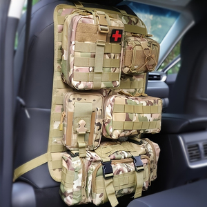 Organizador para Asiento Trasero de Coche con 5 Bolsas Pequeñas y Panel Molle, Bolsa de Almacenamiento para Asiento de Vehículo/Camioneta, Paneles Molle Tácticos para Interior de Coche - Product Image 3