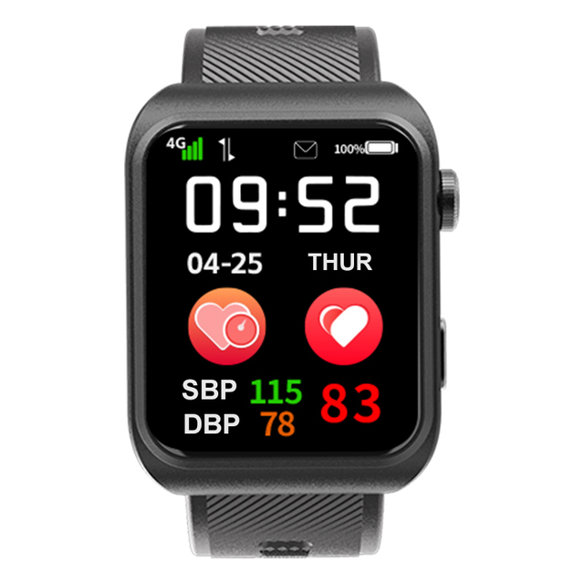 Smart Watch Supports Dynamic Heart Rate Monitoring Uis8910Ff Rtos + Mcu Dual Chip Dual System 4G Smart Watch With Health Monitor
