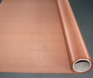 % 99.9% saf bakır tel örgü elek 40 Mesh bakır örgü 150 200 mikron RF koruyucu bakır <span class=keywords><strong>Net</strong></span> - Product Image 4