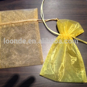 Sac cadeau en organza et dentelle au design exquis, vente chaude - Product Image 3