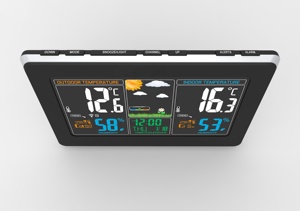 สถานีอากาศ WiFi พร้อมหัวชาร์จ USB มี/ไม่มี <span class=keywords><strong>RCC</strong></span> - Product Image 3