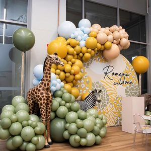 Globos <span class=keywords><strong>de</strong></span> Fiesta <span class=keywords><strong>de</strong></span> Látex Verde Eucalipto <span class=keywords><strong>de</strong></span> 18, 12, 10 y 5 Pulgadas <span class=keywords><strong>para</strong></span> Decoración <span class=keywords><strong>de</strong></span> Fiestas <span class=keywords><strong>de</strong></span> <span class=keywords><strong>Cumpleaños</strong></span>, Graduación, Baby Shower y Bodas - Product Image 4