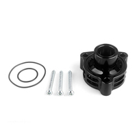 Entretoises de soupape de décharge d'air Eurowise noires, soupape de décharge de pression de voiture, adaptateur de soupape de décharge d'air
