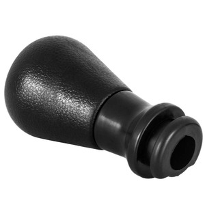 Pommeau de levier de vitesse en cuir pour voiture Peugeot, 5 vitesses, conception ergonomique pour les modèles 206 207 307 - Product Image 3