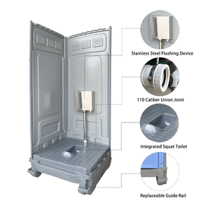 <span class=keywords><strong>Cabine</strong></span> de <span class=keywords><strong>douche</strong></span> pliable portable avec rails coulissants, toilettes écologiques durables pour le <span class=keywords><strong>camping</strong></span> en plein air pour adultes - Product Image 3