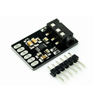 โมดูลแปลงสัญญาณเสียงสเตอริโอ YIXINSHENG MCU-4344 CS4344 D/A บอร์ดประมวลผลสัญญาณ - Product Image 3