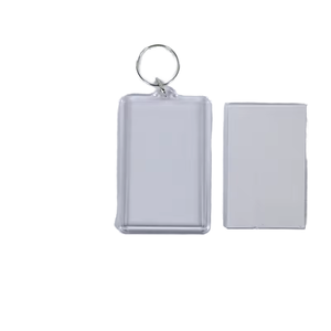 พวงกุญแจอะคริลิกใสผสมโลหะสังกะสี DIY ลายการ์ตูนอนิเมะ น้ำหนักเบา ทันสมัย เหมาะเป็นของขวัญส่งเสริมการขาย - Product Image 1