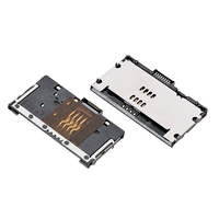 Conector de Tarjeta Inteligente MUP de 8 Pines +ESD Tipo SMT con Tecnología de Fricción para Máquinas Expendedoras POS, 500,000 Ciclos