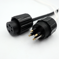 Connecteur sous-marin Subconn rond compatible modèle 4 broches BH4F IL4M pour équipement de plongée ROV IP68