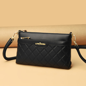 Women Branded Trend Hand Bag Female Causal Shoulder Handbags Embroidery Thread <b>Small</b> PU Leather Crossbody Bags - Product Image 3