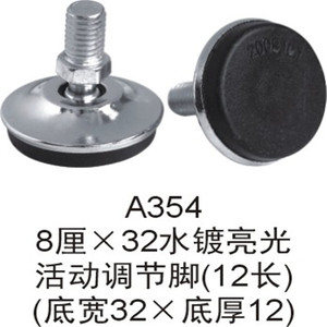 Pieds réglables pour meubles Zengxi Hardware M6 M8 M10 30MM 40MM 50MM Argent Noir Accessoires de nivellement pour pieds de meubles - Product Image 5