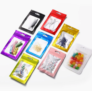 Best Price Macaron-colored Resealable <b>Bags</b> with <b>Transparent</b> Front Colored Jewelry Resealable <b>Bags</b> <b>Makeup</b> Self-sealing <b>Bags</b> - Product Image 4