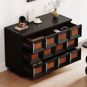 Commode <span class=keywords><strong>patchwork</strong></span>: pour le salon (comme armoire de rangement/armoire latérale de canapé) et la chambre à coucher (comme armoire de fin de lit) - Product Image 5