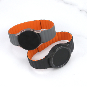 Pulsera de repuesto LeYi, <span class=keywords><strong>correa</strong></span> de goma magnética inteligente de bucle, relojes de silicona, <span class=keywords><strong>correa</strong></span> de reloj 6, <span class=keywords><strong>5</strong></span>, 4, 20mm, 22mm - Product Image 5