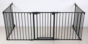 ホットセールフロアアニマルドアゲート猫/犬屋内犬階段ゲートいくつかの拡張部品ペット安全ドアゲートカスタマイズ - Product Image 3