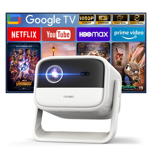 โปรเจคเตอร์พกพา DLP 1080P ระบบ Android 11 รองรับ 4K HDR S7 พร้อม Google TV โฟกัสอัตโนมัติ WiFi บลูทูธ รองรับ <span class=keywords><strong>Netflix</strong></span>/YouTube - Product Image 1
