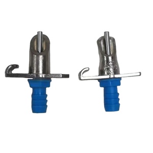 Stainless Steel Drinking Water Bowl Rabbit Fox Mink Nipple Drinking Water Box automatic rabbit nipple drinker