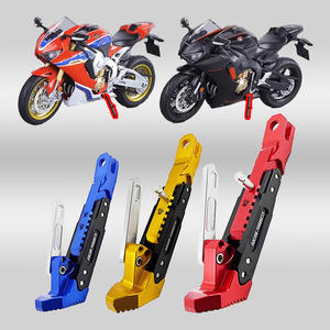 ขาตั้งข้างรถมอเตอร์ไซค์แบบยืดได้ CNC อุปกรณ์เสริมเสริมความแข็งแรงเพื่อความมั่นคง - Product Image 4