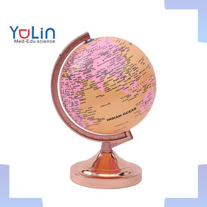 Enfants <span class=keywords><strong>monde</strong></span> outils d'enseignement universels Globe en anglais coloré Globe terrestre en gros meilleure vente 20cm Vintage World Globe - Product Image 1