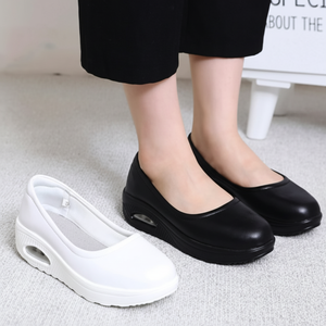225 scarpe basse Slip-On con tacco pieno comode 250 da indossare ogni giorno - Product Image 1