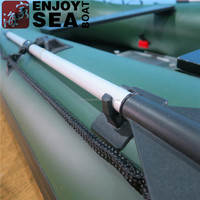 Bateau pneumatique de ponton certifié CE de 1,2 m de largeur, 5 m de long, en PVC et aluminium, pour la pêche, la dérive et la plongée en plein air