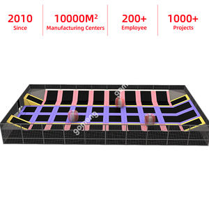 Équipement de terrain de jeu intérieur commercial de haute qualité, design novateur, grand équipement de terrain de jeu intérieur pour enfants, <span class=keywords><strong>parc</strong></span> de trampoline - Product Image 2
