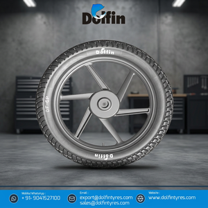 Pneu de moto Dolfin (TT) 2.75-18 6 PR Arrière-GAP |   Pneu à chambre à air |   Pneu arrière de moto de qualité supérieure - Product Image 2