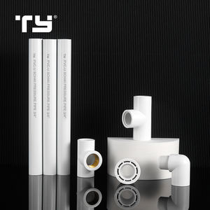 中国制造工厂oem TY品牌所有尺寸pvc配件价格ASTM SCH40 SCH80 D2466 PVC UPVC塑料管件 - Product Image 2