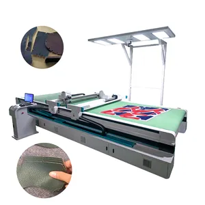 Good selling cnc leather cutter plotter bangzheng-1625 oscillating knife cutting machine for leather