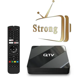 4K forte IPTV puls QTV IPTV BOX futuro Tvonline Android 10 Smart 4K tv box 2GB 8GB ROM Top Box supporto Stalker Mac vincolante