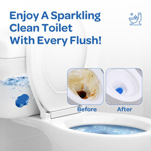 Infiniti Durable Disposable Flush <b>Toilet</b> <b>Cleaner</b> Tablets Convenient Automatic Bowl <b>Cleaner</b> Lasting Deodorization Stain Remover - Product Image 3