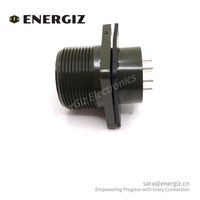 Connecteur circulaire mâle de haute qualité EnerGiz Electronics à 10 positions MS3102A 18 en alliage d'aluminium/alliage de cuivre