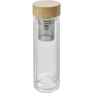 Infuseur en verre thermos 420 ml, merchandising durable - Product Image 1