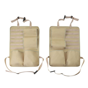 กระเป๋าจัดเก็บของหลังเบาะรถยนต์แบบถอดได้ Tactical Oxford พร้อมช่องใส่โทรศัพท์และอุปกรณ์ทางการแพทย์ สำหรับใช้งานกลางแจ้ง - Product Image 5