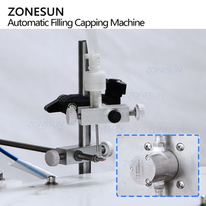 ZONESUN ZS-AFC7自動化粧品エッセンシャルオイル香水バイアルアイドロップドロッパーボトル液体ロータリー充填およびキャッピングマシン - Product Image 3