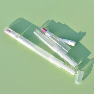 White Multifuncional Pen Liquid Gel Embalagem Lápis Tubo Garrafas vazias Eyeliner 2ml Liquid Cosmetic Container