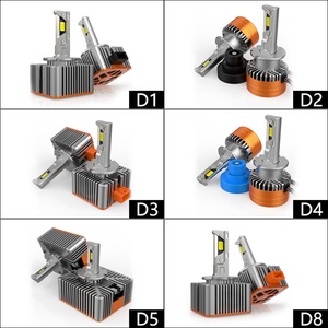 Sanvi Silver Orange Nouvelle Série D D1 D2 D3 D4 D5 D8 Prix Usine Projecteur à Lentille LED Ampoules LED Plug and Play - Product Image 2