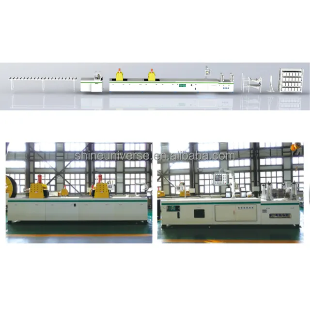Fabricantes de linhas de produção de máquinas para fabricação de vergalhões de Gfrp por pultrusão de fibra de vidro SU