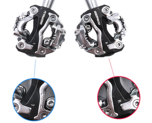 ZP-108S Fahrrad Self-locking Stollen <span class=keywords><strong>MTB</strong></span> Bike Lock Pedal Zyklus Stollen - Product Image 5