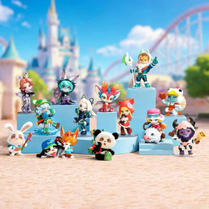 Auténtico POP MART League <span class=keywords><strong>of</strong></span> Legends <span class=keywords><strong>Clash</strong></span> <span class=keywords><strong>of</strong></span> the Cuties, Set Completo de 12 Piezas, Caja Sorpresa, Figura Coleccionable Versión Q, Regalo - Product Image 6