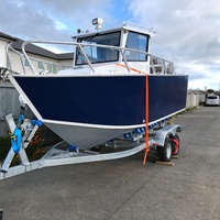 YAMANE YACHT 19ft High Quality Easy Open Cabin With <strong>Canopy</strong> Aluminum Sports Fishing <strong>Boat</strong>