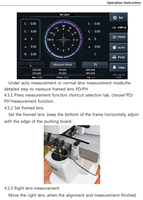 Pengukur lensa Digital optik harga rendah pengukur lensa focometer otomatis