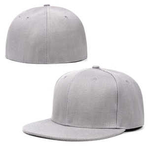 Gorra de béisbol unisex de color liso con visera plana, estilo hip hop, gorra de sol de tela común, de moda - Product Image 6